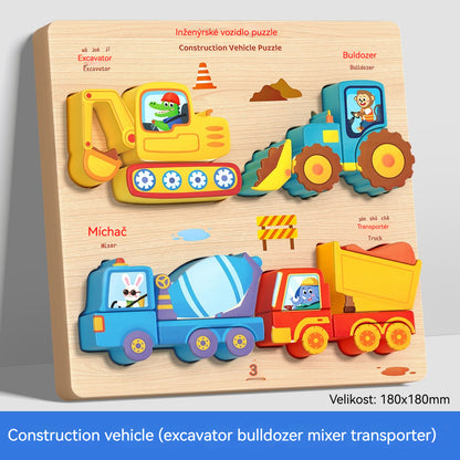 👧🏻🧩 Montessori fa 3D-s kirakó kisgyermekkori neveléshez