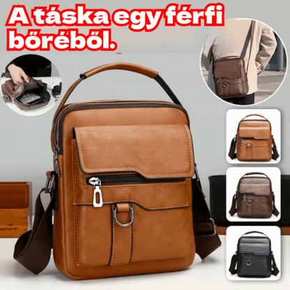 🏆👜 Divat, alkalmi marhabőr táska férfiaknak